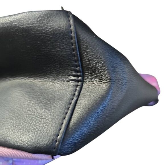 Luv Betsey By Betsey Johnson  Pink Back Back Front Zipper Pocket Inside Zipper M - Picture 5 of 7